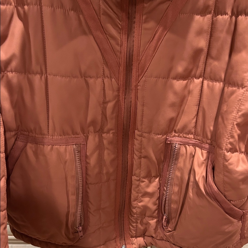 Women's Rust Padded Jacket - Picture 4 of 9